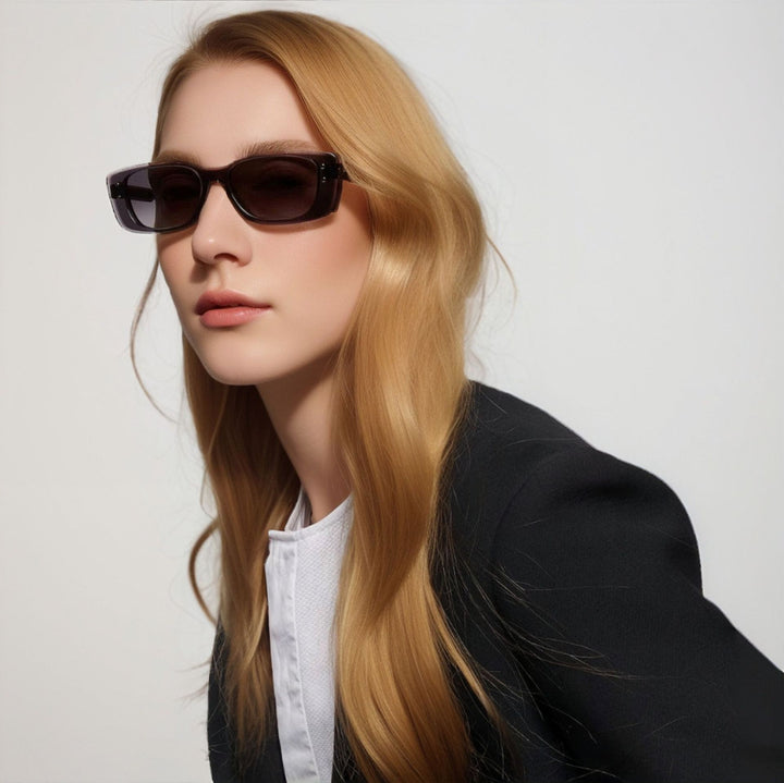 Dame Cat-Eye solbriller med trendy og elegant design Skanto