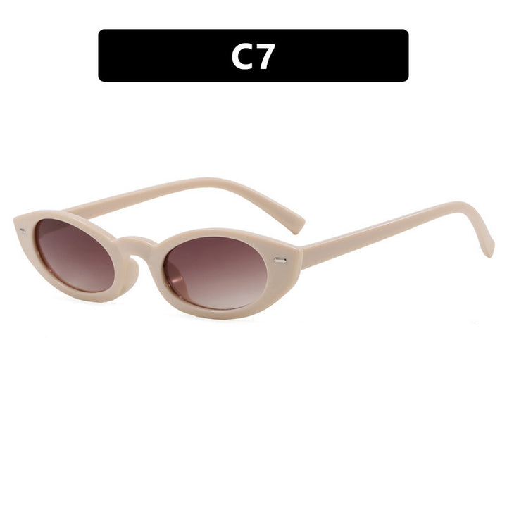 Women's Cat-Eye Sunglasses with Modern Transparent Frame Skanto