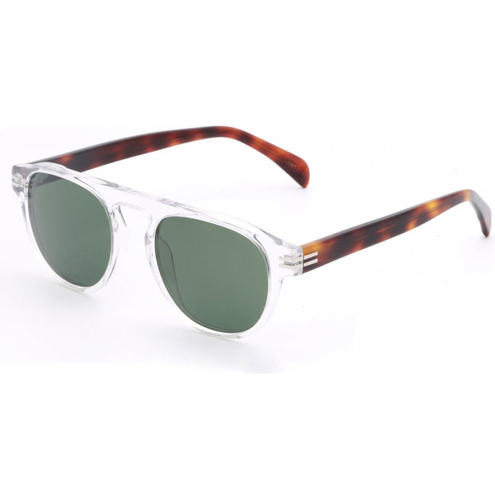 Dame moteriktig solbrille med smal ramme og stilige detaljer Skanto