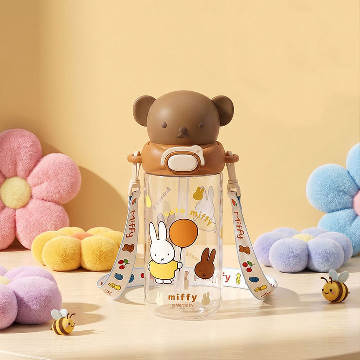 Dame drikkeflaske med interaktivt Miffy-design Skanto