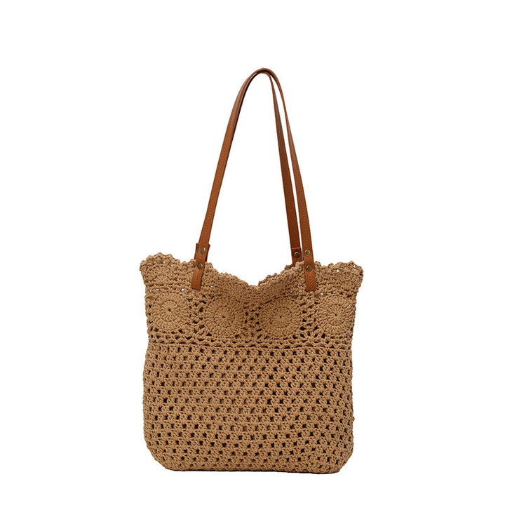 Håndlaget Makramee Tote Bag Skanto