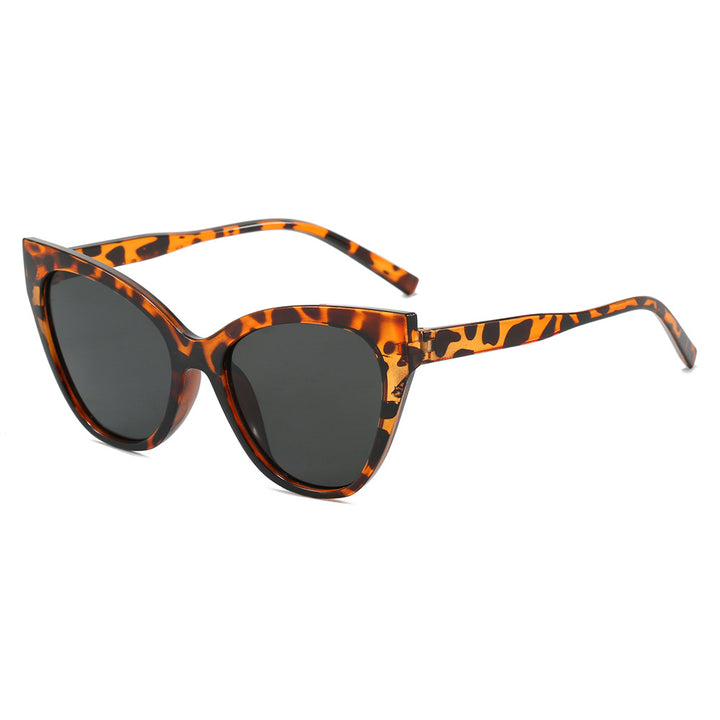 Dame Cat-Eye solbriller med UV-beskyttelse og moderne ramme Skanto