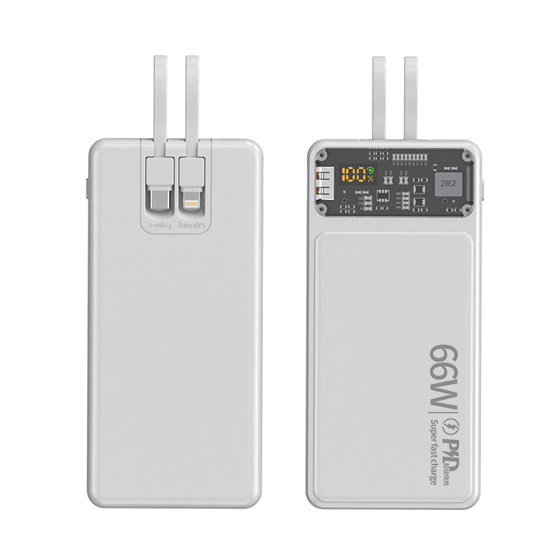 bærbar powerbank med intelligent ladeindikator Skanto