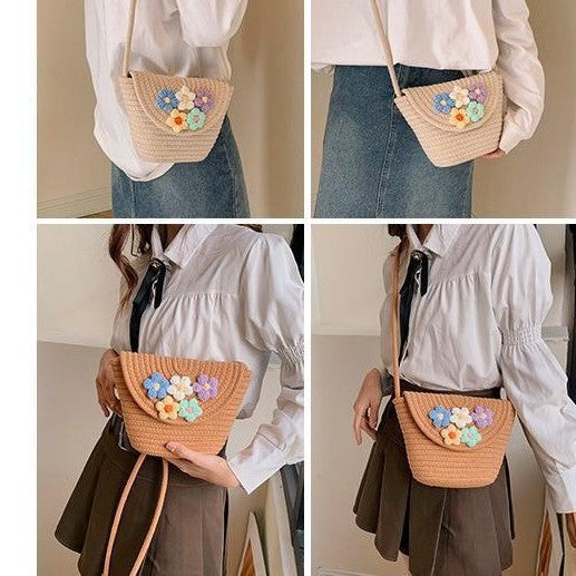 Håndlaget blomsterbag Skanto