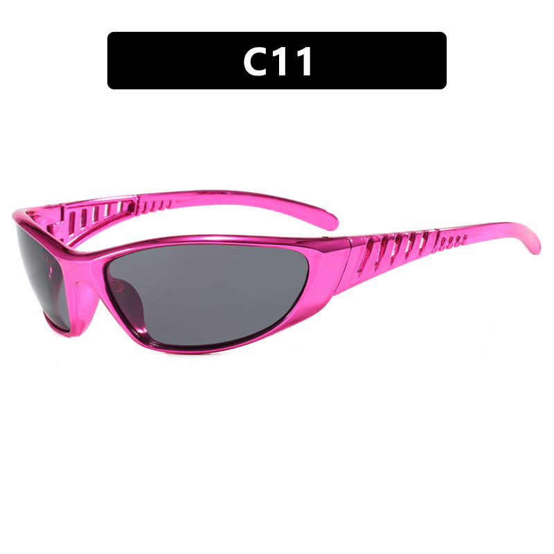 Women's Sport Sunglasses with Aerodynamic Design and Polarized Lenses Skanto