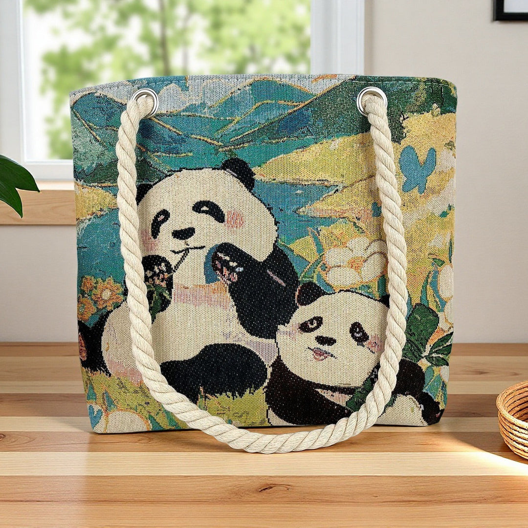 Trendete Kunstnerisk Bomullsbag Skanto