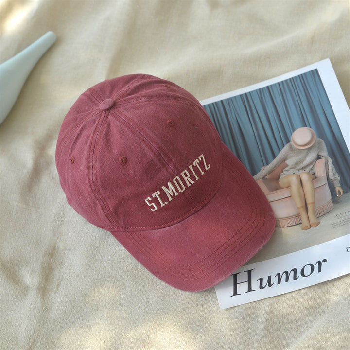 Unisex Casual Brodert Caps Skanto 1784188162