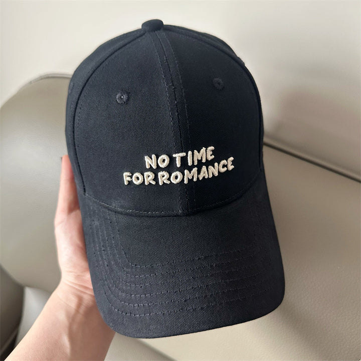 Kvinnens Casual Cap med Motiverende Broderi Skanto