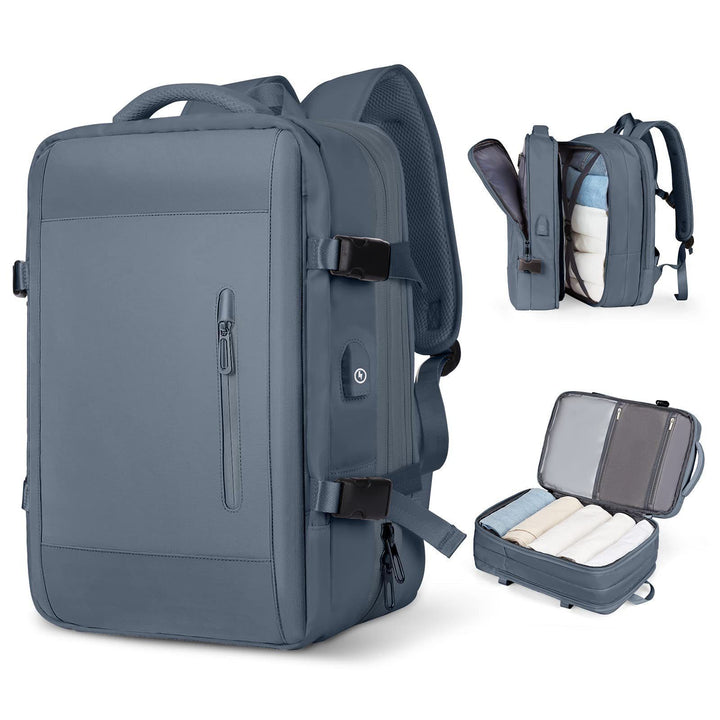 Multifunksjonell Laptop-ryggsekk Med Usb-ladeport Og Vannavvisende Materiale Skanto