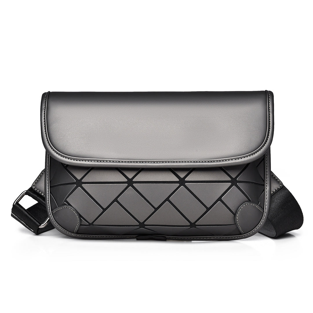 Stilfull crossbody-veske med geometrisk design Skanto