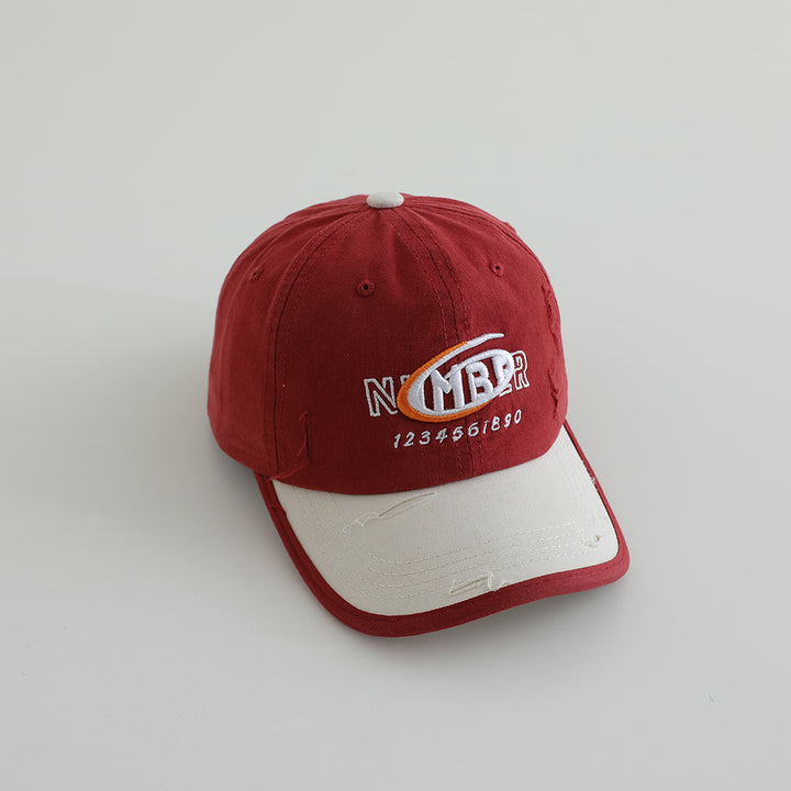 Herrebekymret Bomull Logo Baseball Caps Skanto