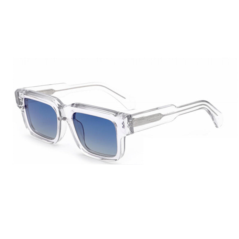 Dame kvadratisk solbrille med komfortabel, robust ramme Skanto
