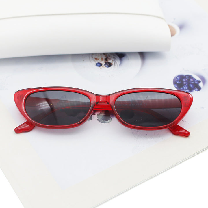 Dame Cat-Eye solbriller med eksklusiv design Skanto