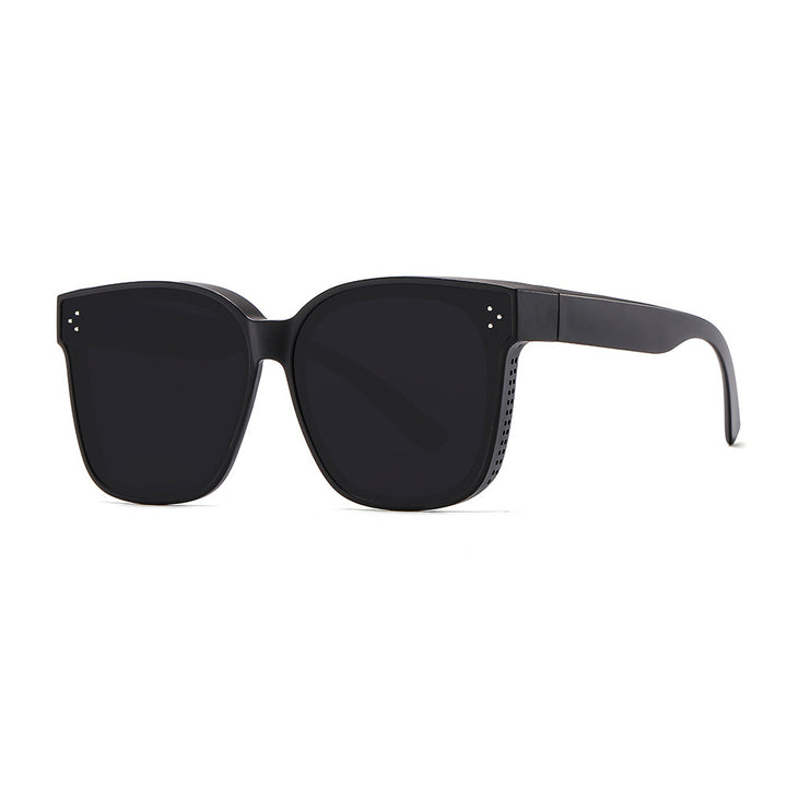 Dame firkantet solbrille med beskyttende UV-filter og stilfull ramme Skanto