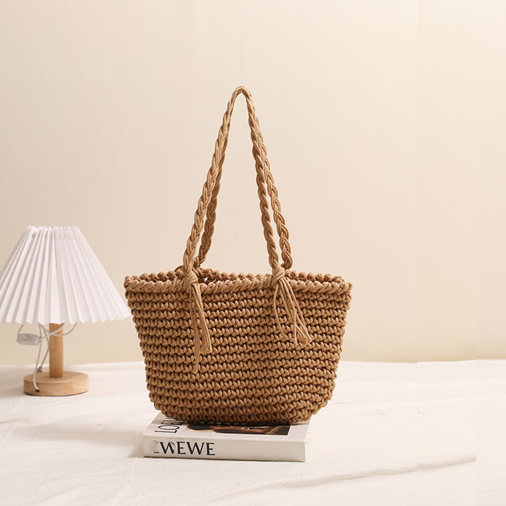 Braided beach bag Skanto