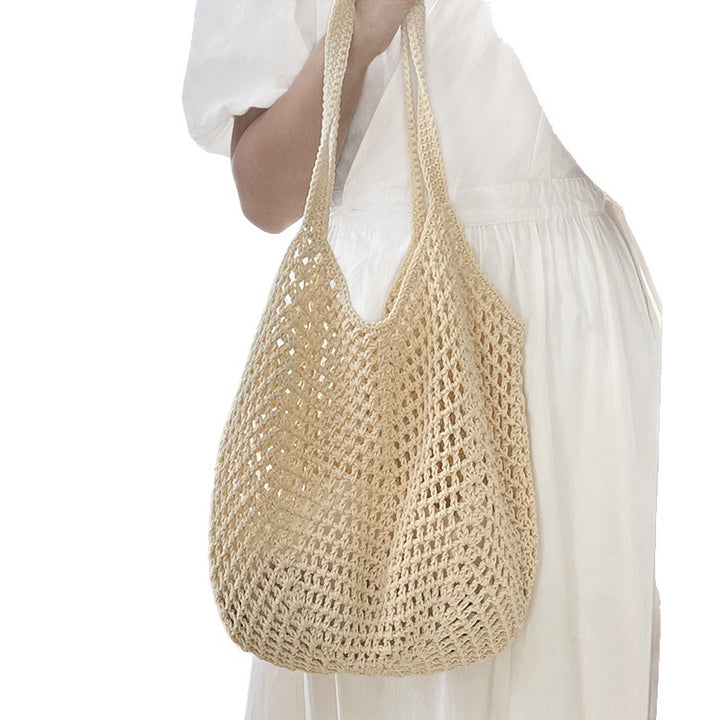 Braided Tote Bag in Modern Design Skanto
