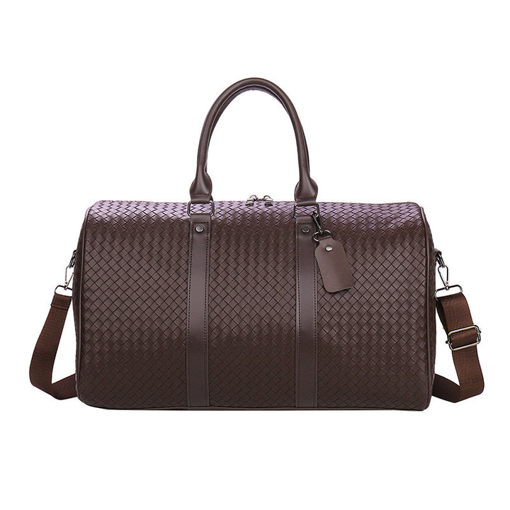 Stilfull og Romslig Reisetaske I Elegant Flettedesign Skanto