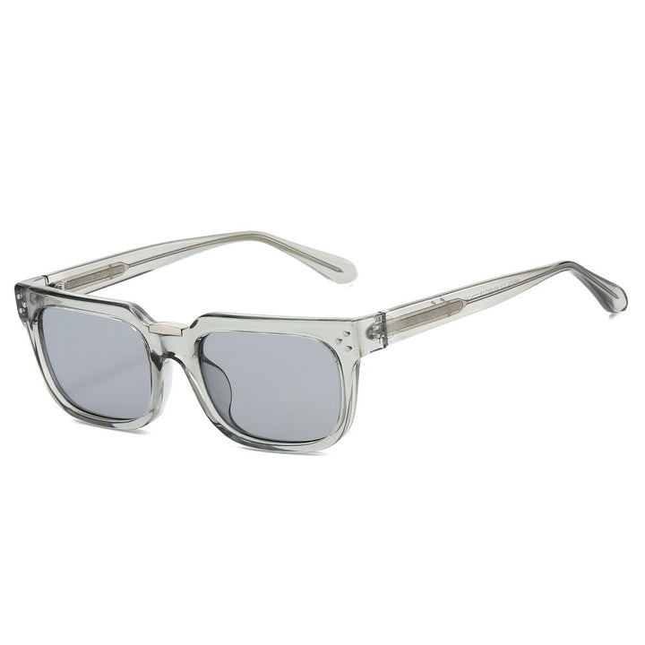 Dame oversized kvadratisk solbrille med luksuriøse aksenter Skanto