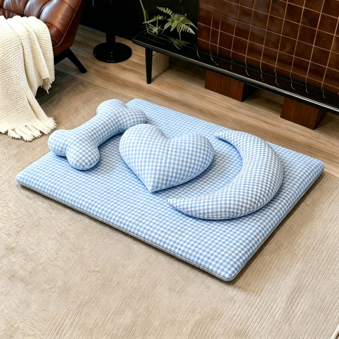 Dame luksus kattseng med ergonomisk pute Skanto