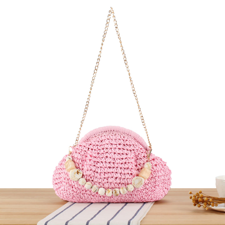 Um backpack med dekorativt skjell-design Skanto