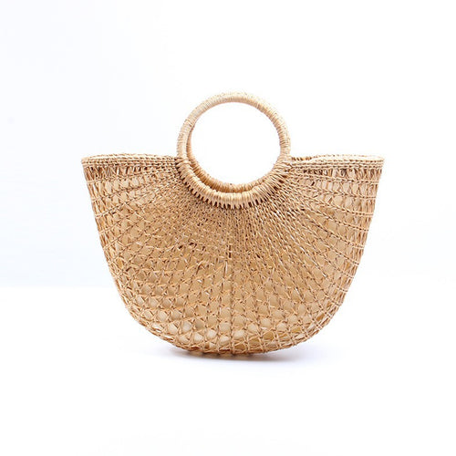 Elegant Handmade Basket Bag Skanto