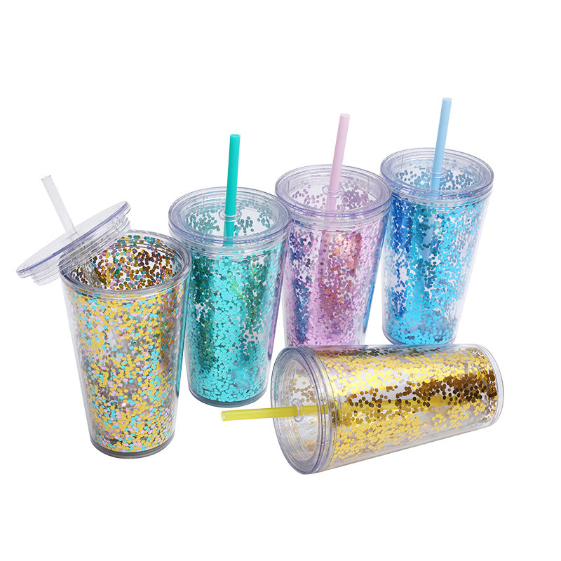 Unisex Glitter Becher Skanto