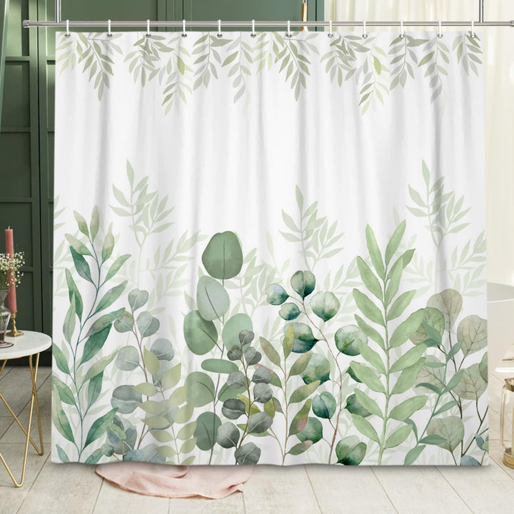 Blomstertrykk dusjkappe Skanto