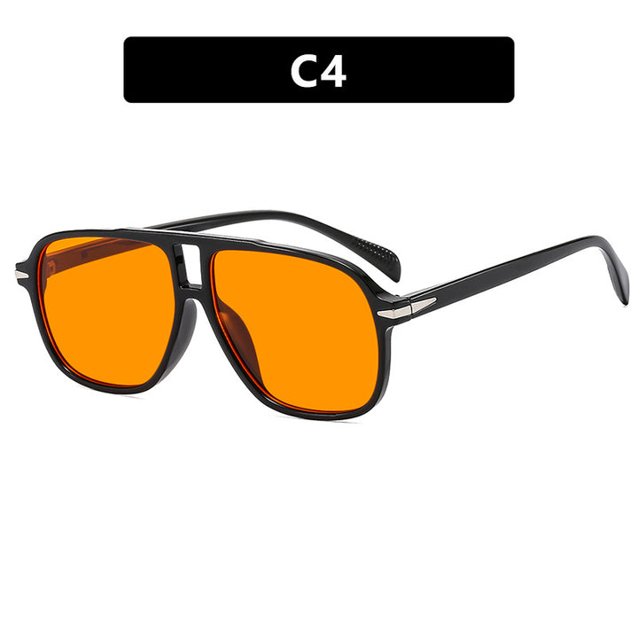 Women's oversized sunglasses with mod design and protective UV filter Skanto