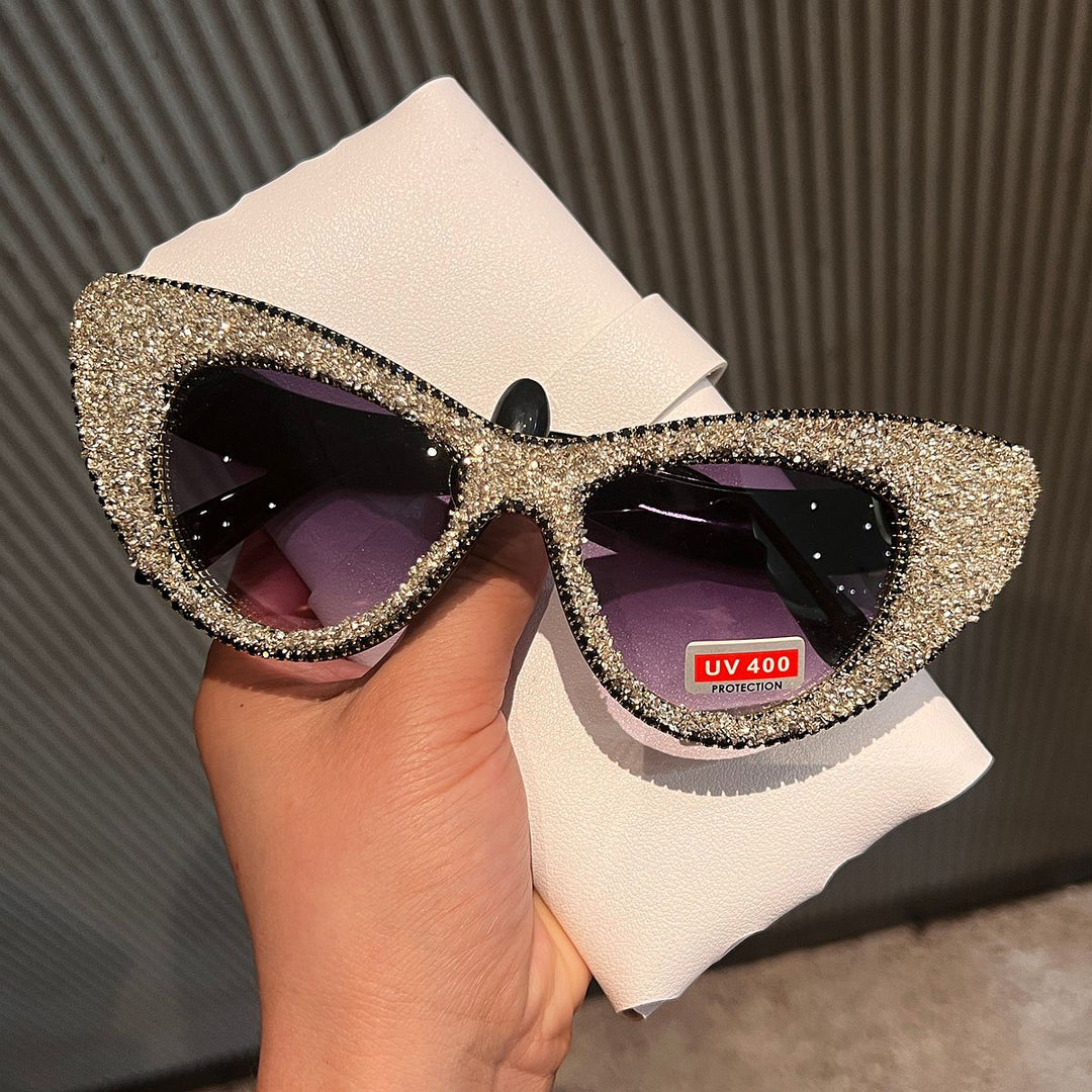 Dame Glamourøse solbrille Skanto