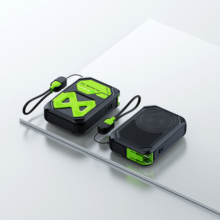 Multifunksjonell Powerbank med integrert ladeteknologi og smart design Skanto