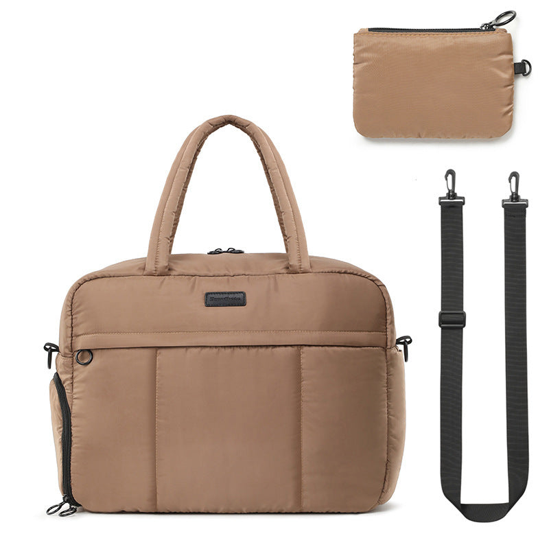 Dames elegant tote bag med avtakbar skulderveske Skanto