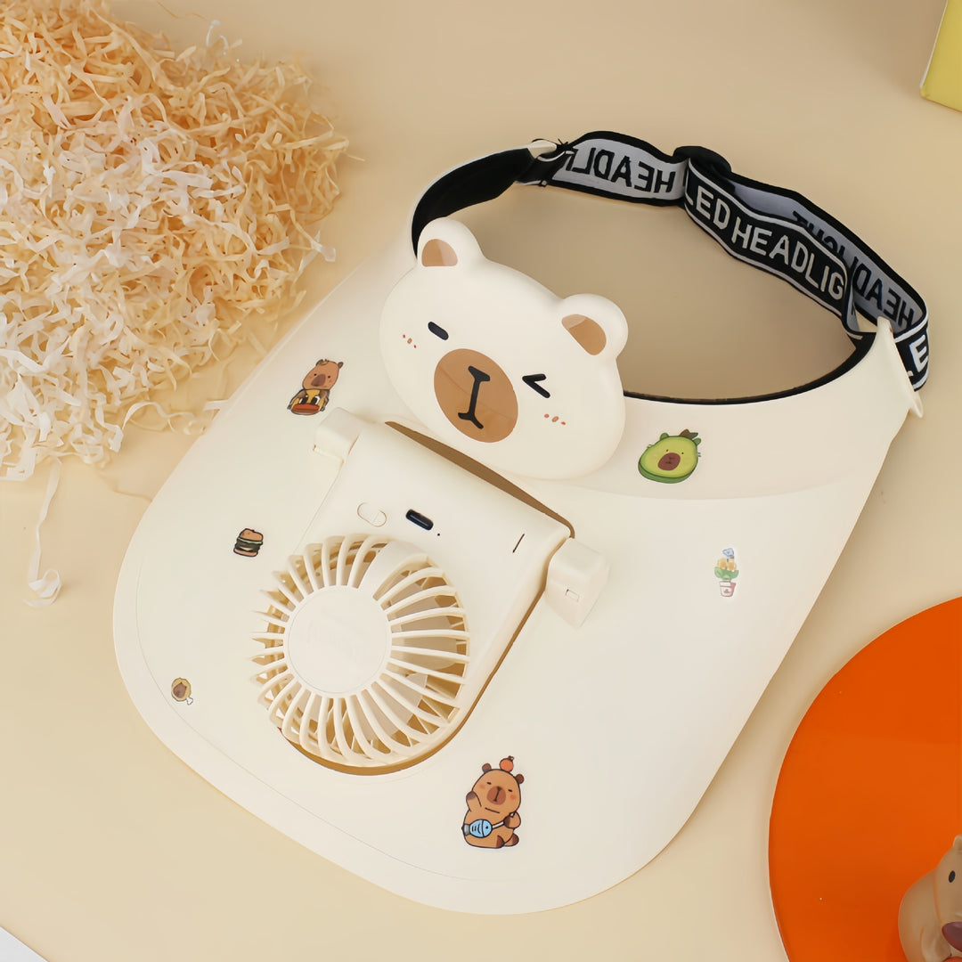 Bærbar Usb Nakkevifte med Fleksibelt Design Skanto