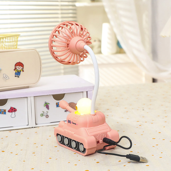 Dame Kreativ Mini-Ventilator i Panzerdesign Skanto