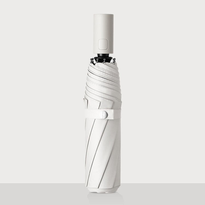 Dame Automatisk sammenleggbare paraply med ergonomisk design og vindresistent teknologi Skanto
