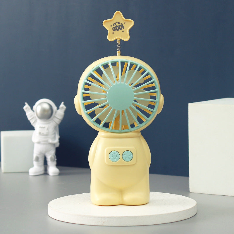 Unisex Bærbar Mini-vifte i lekent figurdesign Skanto