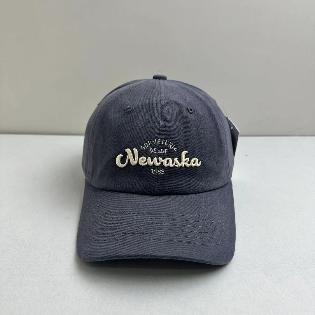 Herre Casual Myk Bomull Caps Skanto