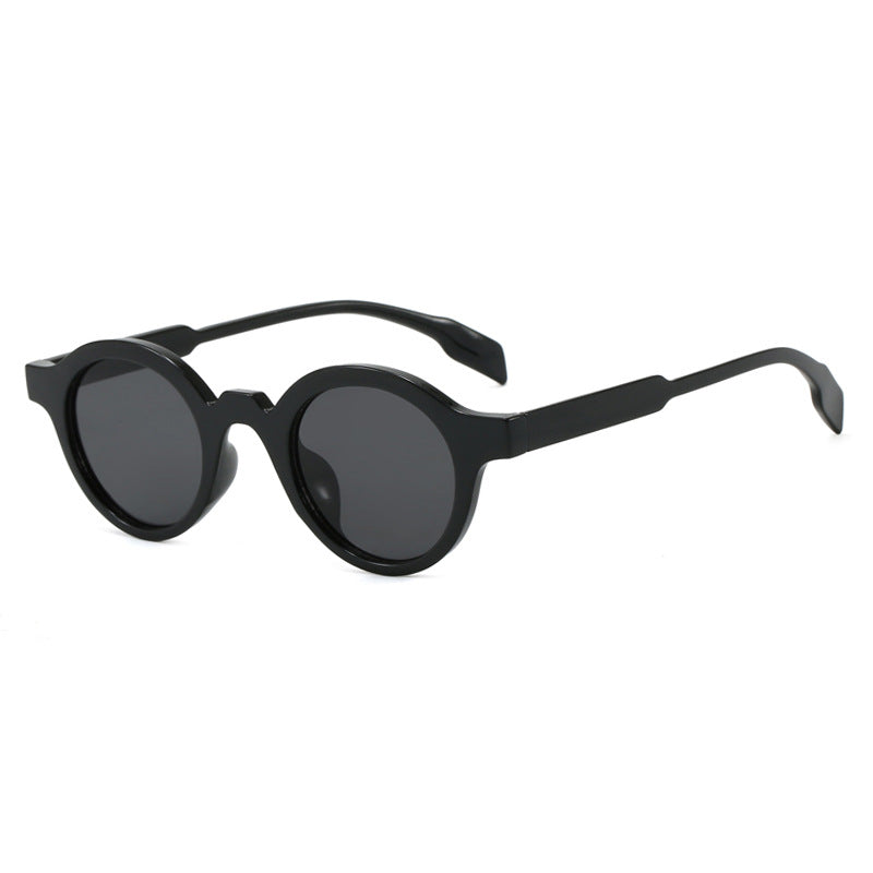 Women's trendy round sunglasses with high-quality, flexible frame Skanto