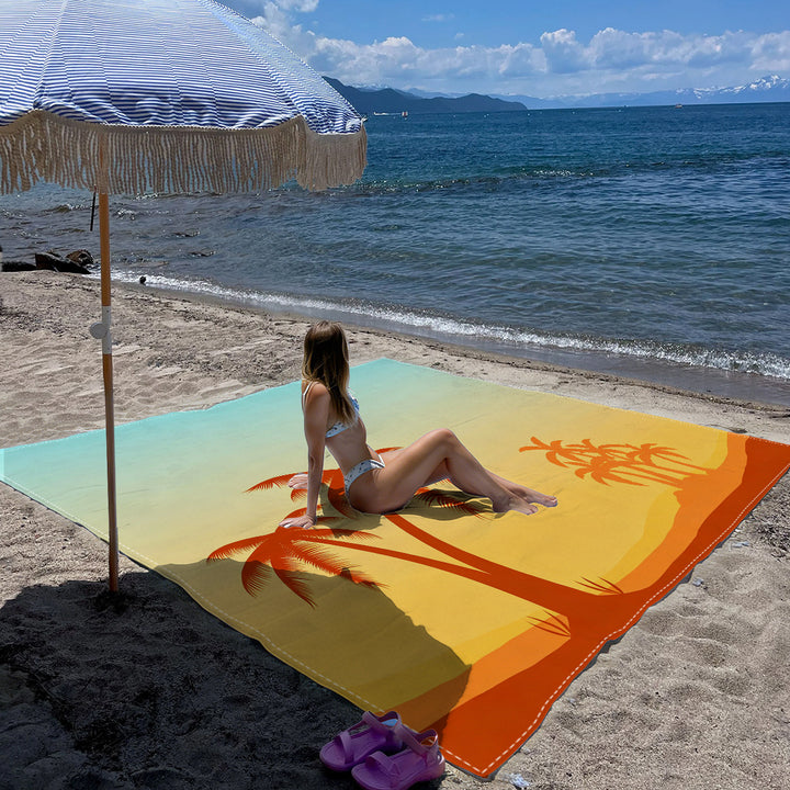 Mandala Design Strandmat Skanto