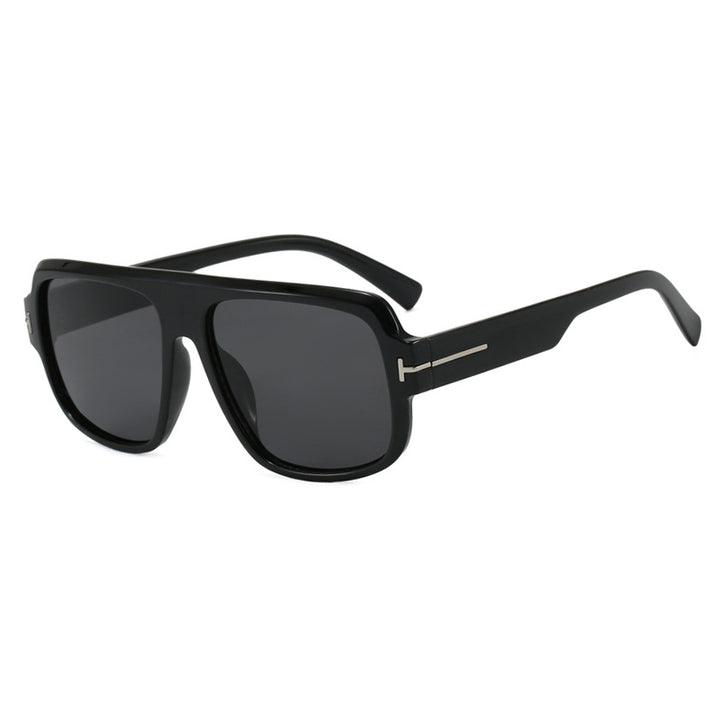 Women's fashionable square sunglasses with trendy tortoise pattern Skanto