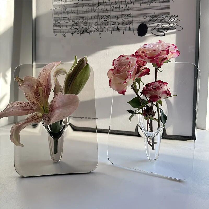 Skanto | Elegant Akryl Blomster Vase