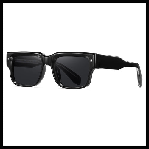 Dame solbrille i moderne, kantet design Skanto
