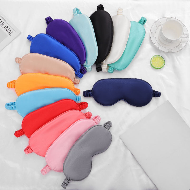 Unisex nan silkemyk søvnmaske med ergonomisk polstring og justerbart elastikkbånd Skanto