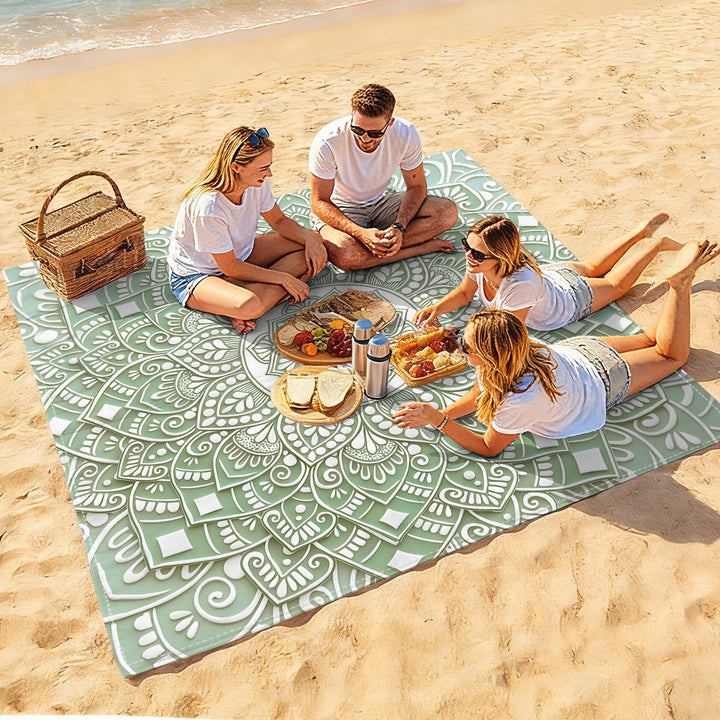 Mandala Design Strandmat Skanto