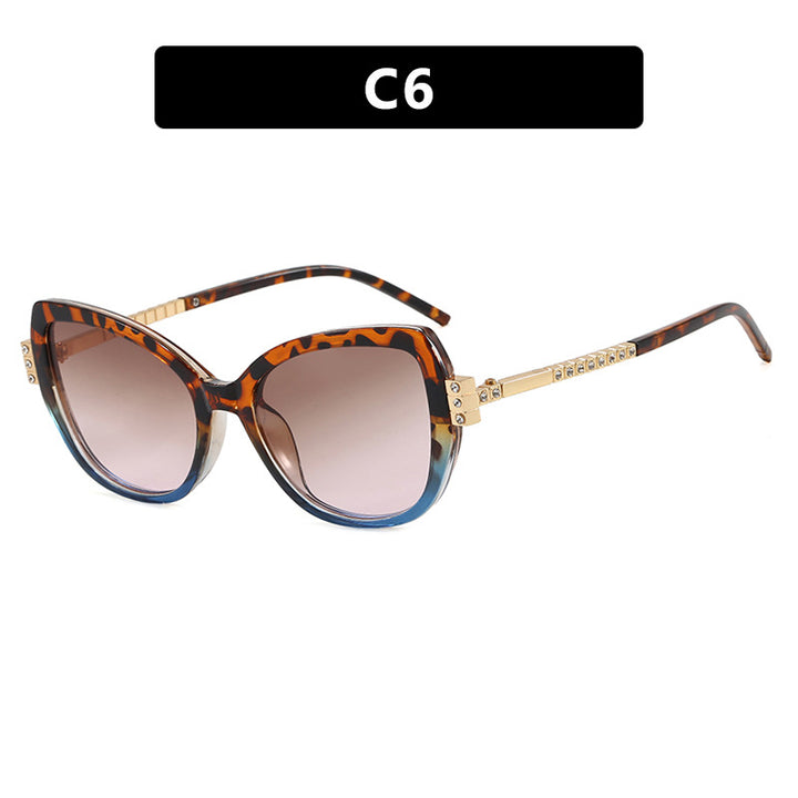 Women's oversized sunglasses with protective UV filter and elegant accents Skanto