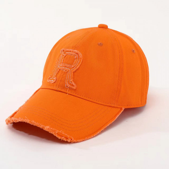 Kvinnenes Slitt Brodert Baseball Cap Skanto