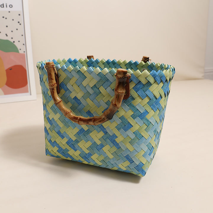 Rustic storage bag Skanto