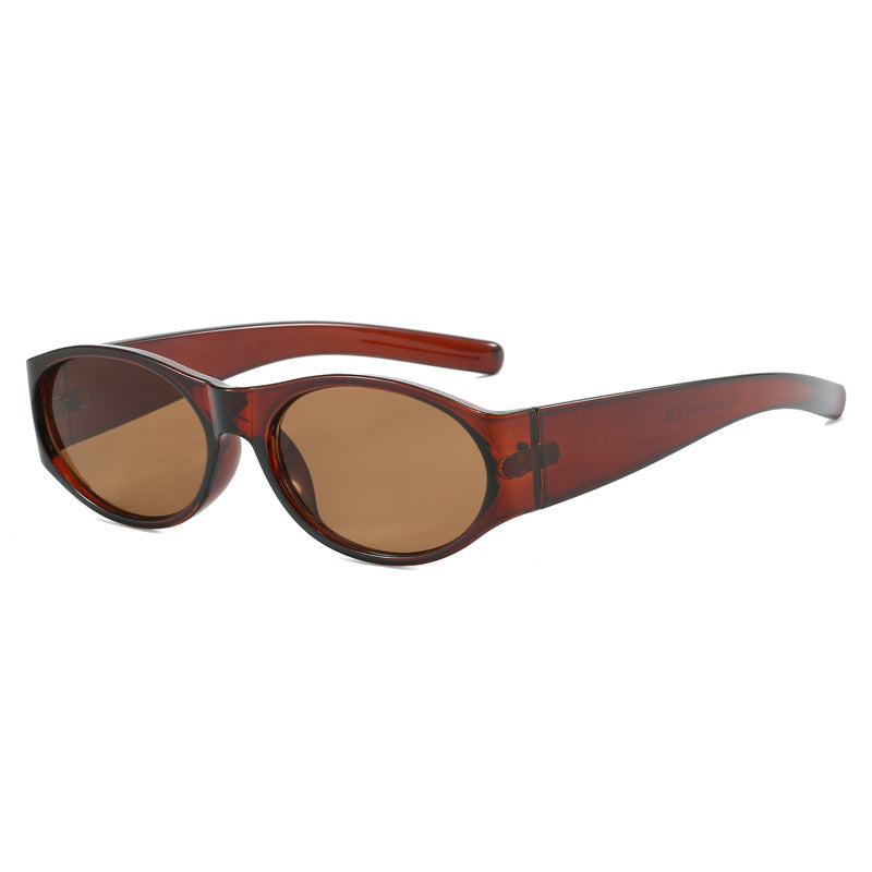 Women's fashion sunglasses with elegant, oval design and UV protection Skanto