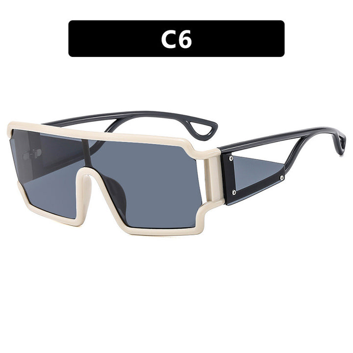 Women's Fashionable Sports Sunglasses with Futuristic Design Skanto