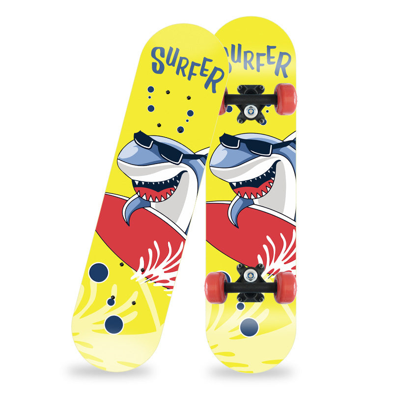 Cartoon-Inspirert Mini Skateboard Skanto