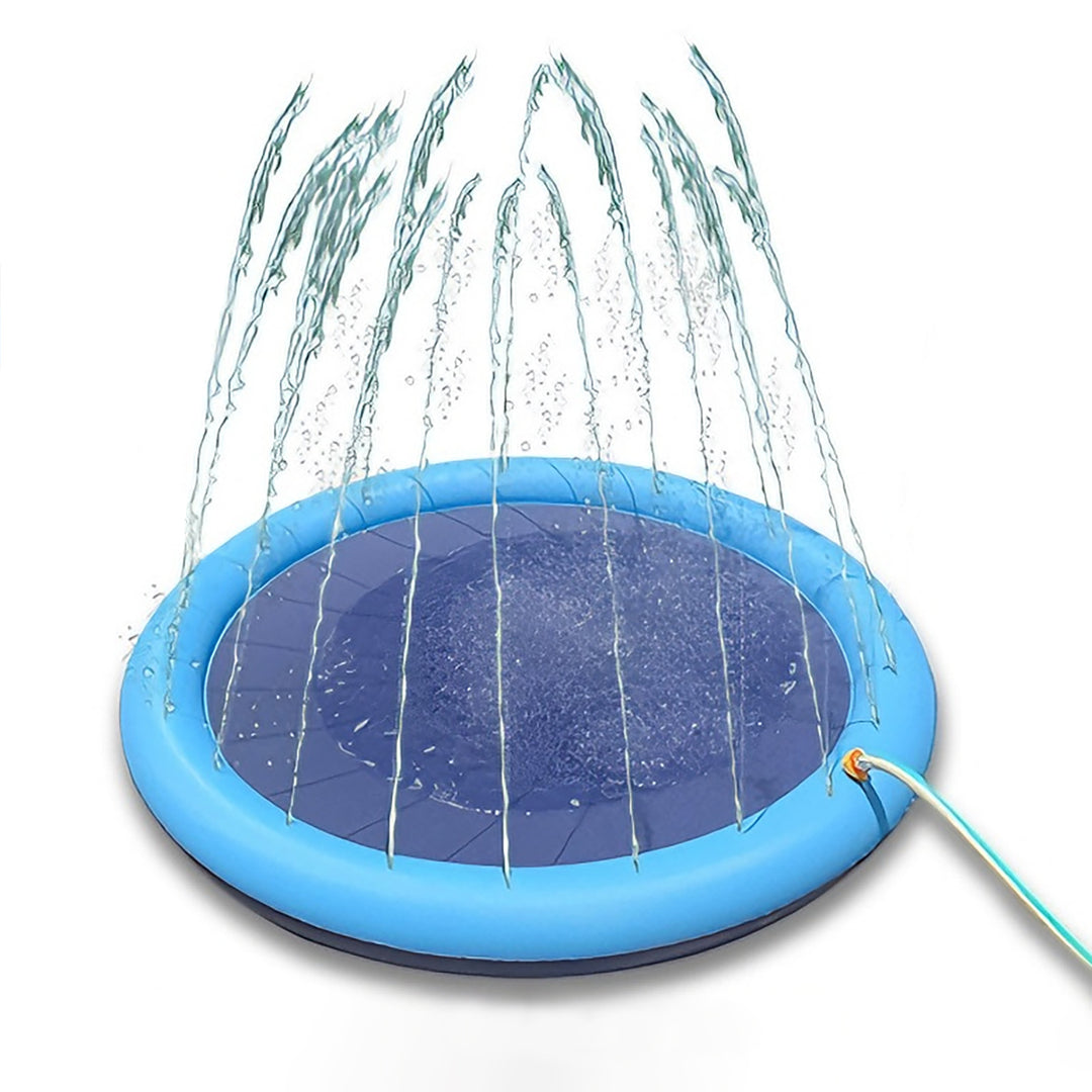 Hund Splash Pool med integrert sprinkleranlegg Skanto